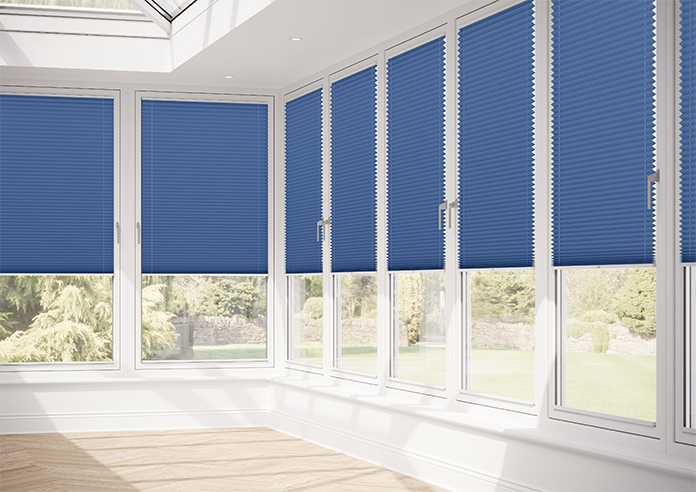 Solaris, Aegean - Stick Fit Pleated Blind - Image 13
